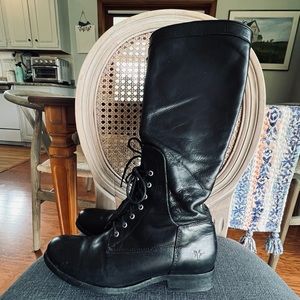🐴 Frye Lace Up Equestrian Boots